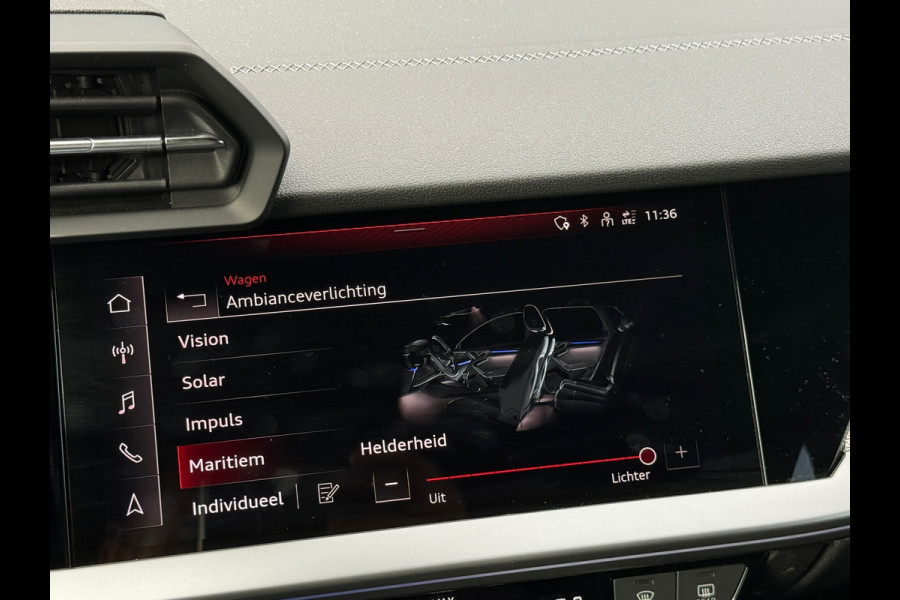 Audi A3 Limousine 35 TFSI 150PK S Line Virtual|Matrix|Sportstoel|Sfeerverlichting Audi A3 Limousine 35 TFSI 150PK S Line Virtual|Matrix|Sportstoel|Sfeerverlichting