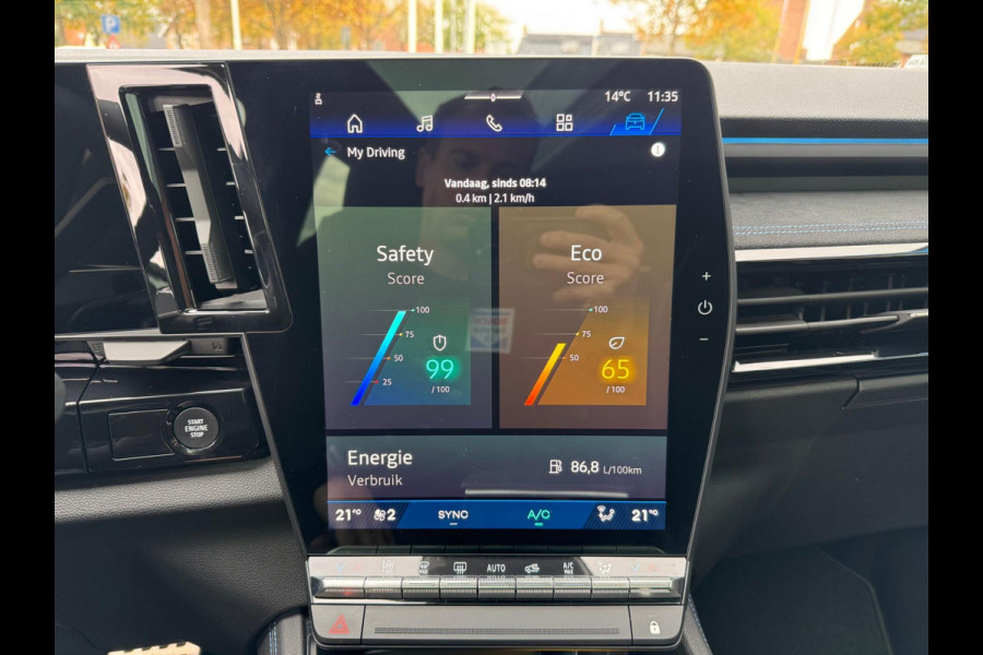 Renault Austral 1.2 E-Tech full hybrid 200 techno esprit Alpine Panoramadak / Zo goed als nieuw!