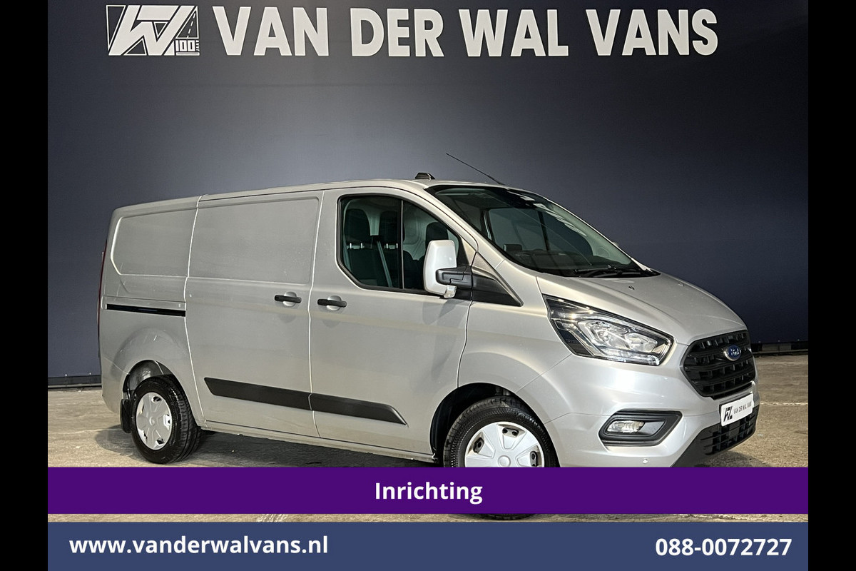 Ford Transit Custom 2.0 TDCI 131pk L1H1 Inrichting Euro6 Airco | Camera | Navigatie | Android Auto | LED | Cruisecontrol Stoelverwarming, Verwarmde voorruit, Parkeersensoren, Bijrijdersbank Ford Transit Custom 2.0 TDCI 131pk L1H1 Inrichting Euro6 Airco | Camera | Navigatie | Android Auto | LED | Cruisecontrol Stoelverwarming, Verwarmde voorruit, Parkeersensoren, Bijrijdersbank