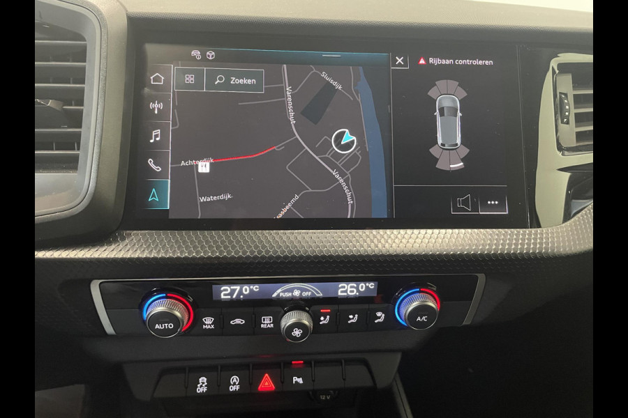 Audi A1 Sportback 1.0 TFSI 95pk AUT NAV Navigatie Apple Carplay/Android Auto Parkeersensoren Cruise Control Virtual Cockpit Climate Control Lichtmetalen velgen Audi A1 Sportback 1.0 TFSI 95pk AUT NAV Navigatie Apple Carplay/Android Auto Parkeersensoren Cruise Control Virtual Cockpit Climate Control Lichtmetalen velgen