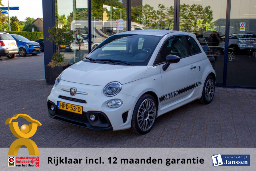 Fiat 500 1.4 T-Jet Abarth 595 70th Anniversary | Prijs rijklaar incl. 12 mnd garantie |17"Lmv Navi Carplay Bluetooth DAB