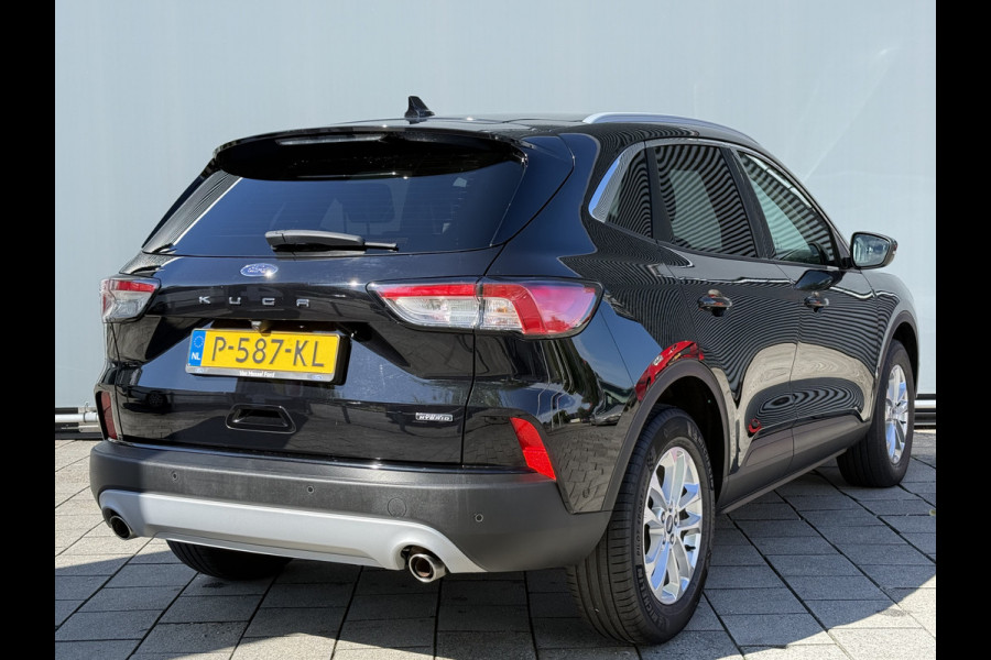 Ford Kuga BWJ 2022 | 2.5 PHEV 225PK Titanium X | CLIMA | NAVI | HALF LEER | CARPLAY | CAMERA | PRIVACY GLASS | PDC