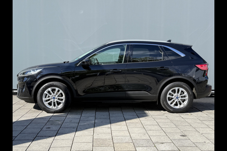 Ford Kuga BWJ 2022 | 2.5 PHEV 225PK Titanium X | CLIMA | NAVI | HALF LEER | CARPLAY | CAMERA | PRIVACY GLASS | PDC