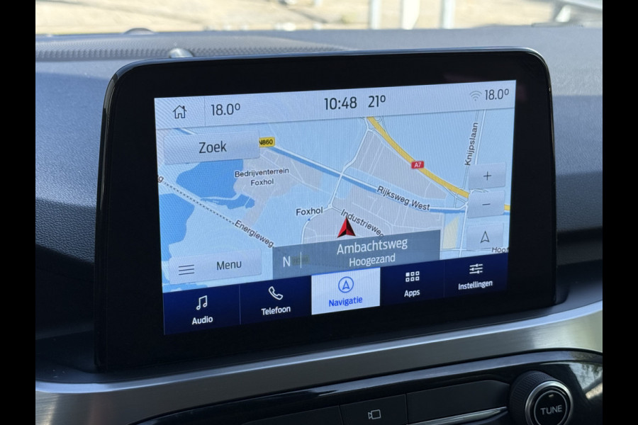 Ford Kuga BWJ 2022 | 2.5 PHEV 225PK Titanium X | CLIMA | NAVI | HALF LEER | CARPLAY | CAMERA | PRIVACY GLASS | PDC