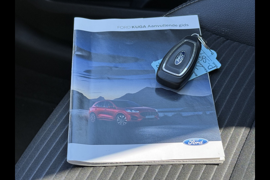 Ford Kuga BWJ 2022 | 2.5 PHEV 225PK Titanium X | CLIMA | NAVI | HALF LEER | CARPLAY | CAMERA | PRIVACY GLASS | PDC