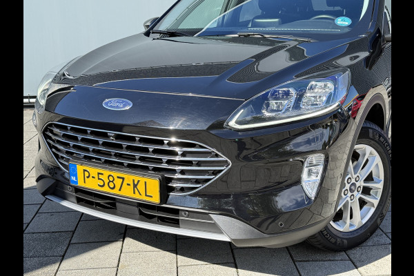 Ford Kuga BWJ 2022 | 2.5 PHEV 225PK Titanium X | CLIMA | NAVI | HALF LEER | CARPLAY | CAMERA | PRIVACY GLASS | PDC