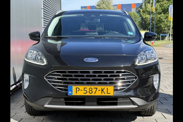 Ford Kuga BWJ 2022 | 2.5 PHEV 225PK Titanium X | CLIMA | NAVI | HALF LEER | CARPLAY | CAMERA | PRIVACY GLASS | PDC
