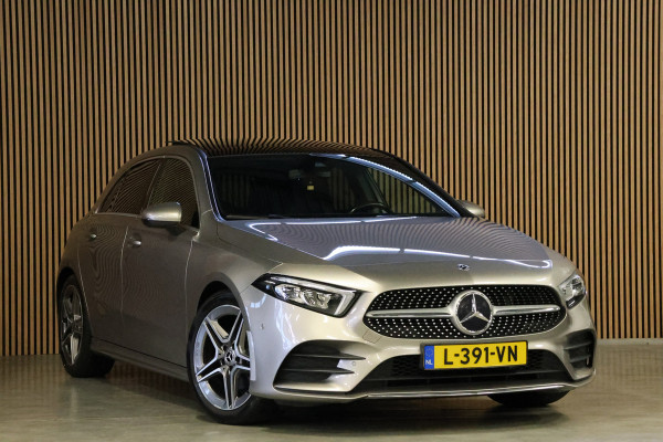 Mercedes-Benz A-Klasse A 180 d AMG pakket | Panorama dak | Burmester | Widescreen | Apple Carplay | Sfeerverlichting | Stoelverwarming | Alcantara | 360 PDC | Volledig onderhouden | Nieuwe Distributieriem