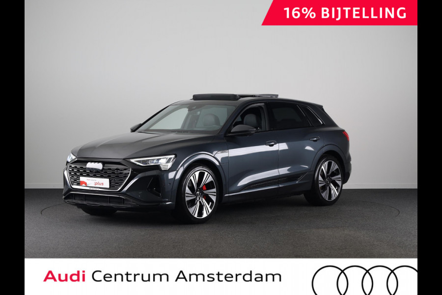 Audi Q8 e-tron 50 quattro Edition 95 kWh 340pk | SoH 95% | Panoramadak S-line interieur | Head Up Display | Bang & Olufsen Premium Sound