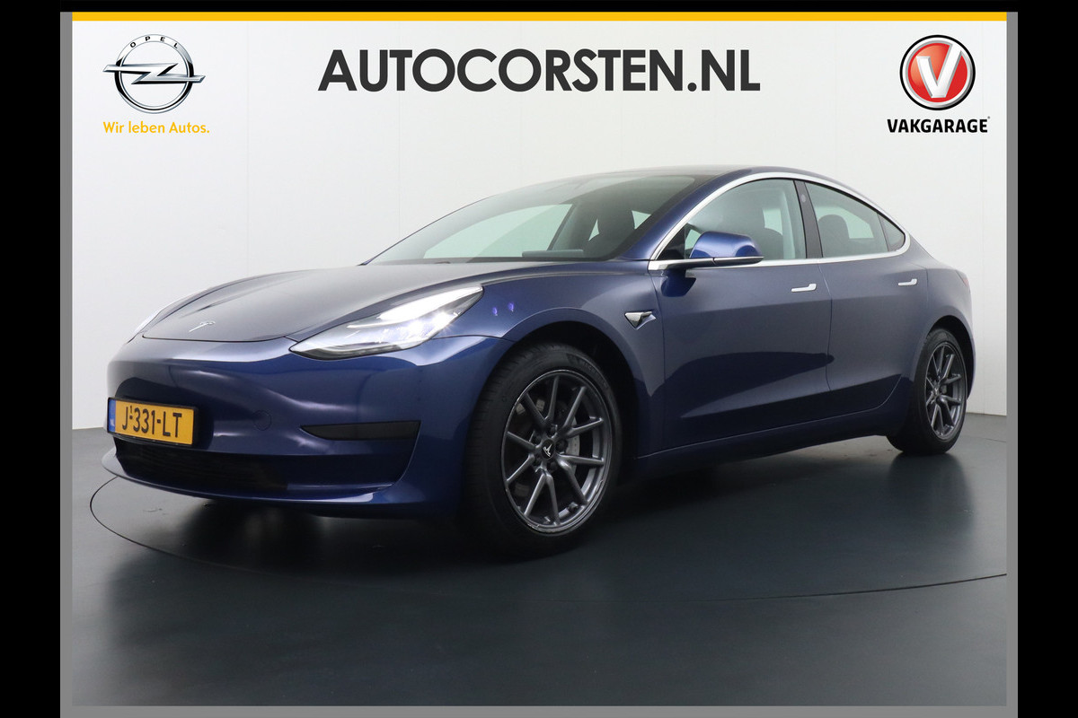 Tesla Model 3 RWD SR+ 60kWh 325PK SOH 88% Lmv  AutoPilot Leder PanoDak Adaptive-Cruise Lmv Camera's Elektr.-Stuur+Stoelen+Spiegels+Geheugen+Ea Navi LED Comfortstoelen ACC DAB Voorverwarmen interieur via App Keyless via Telefoonsleutel One-Pedal-Drive Origineel Nederlandse auto tot 11kw laden thuis! 1.584kg licht! accu garantie 160dkm/29-09-2028 Tesla Model 3 RWD SR+ 60kWh 325PK SOH 88% Lmv  AutoPilot Leder PanoDak Adaptive-Cruise Lmv Camera's Elektr.-Stuur+Stoelen+Spiegels+Geheugen+Ea Navi LED Comfortstoelen ACC DAB Voorverwarmen interieur via App Keyless via Telefoonsleutel One-Pedal-Drive Origineel Nederlandse auto tot 11kw laden thuis! 1.584kg licht! accu garantie 160dkm/29-09-2028