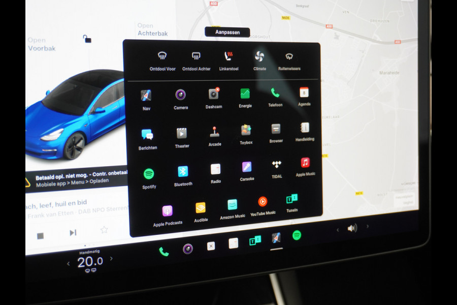 Tesla Model 3 RWD SR+ 60kWh 325PK SOH 88% Lmv  AutoPilot Leder PanoDak Adaptive-Cruise Lmv Camera's Elektr.-Stuur+Stoelen+Spiegels+Geheugen+Ea Navi LED Comfortstoelen ACC DAB Voorverwarmen interieur via App Keyless via Telefoonsleutel One-Pedal-Drive Origineel Nederlandse auto tot 11kw laden thuis! 1.584kg licht! accu garantie 160dkm/29-09-2028 Tesla Model 3 RWD SR+ 60kWh 325PK SOH 88% Lmv  AutoPilot Leder PanoDak Adaptive-Cruise Lmv Camera's Elektr.-Stuur+Stoelen+Spiegels+Geheugen+Ea Navi LED Comfortstoelen ACC DAB Voorverwarmen interieur via App Keyless via Telefoonsleutel One-Pedal-Drive Origineel Nederlandse auto tot 11kw laden thuis! 1.584kg licht! accu garantie 160dkm/29-09-2028