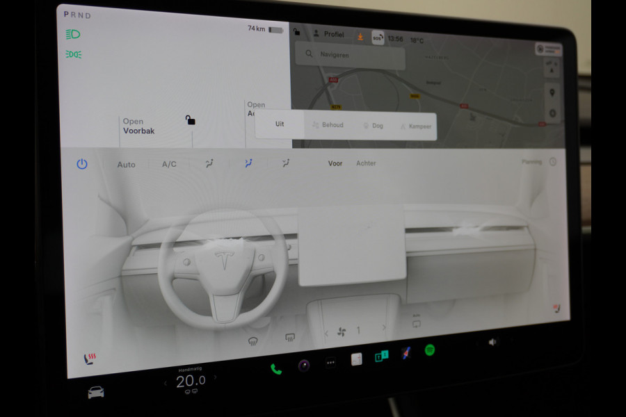 Tesla Model 3 RWD SR+ 60kWh 325PK SOH 88% Lmv  AutoPilot Leder PanoDak Adaptive-Cruise Lmv Camera's Elektr.-Stuur+Stoelen+Spiegels+Geheugen+Ea Navi LED Comfortstoelen ACC DAB Voorverwarmen interieur via App Keyless via Telefoonsleutel One-Pedal-Drive Origineel Nederlandse auto tot 11kw laden thuis! 1.584kg licht! accu garantie 160dkm/29-09-2028 Tesla Model 3 RWD SR+ 60kWh 325PK SOH 88% Lmv  AutoPilot Leder PanoDak Adaptive-Cruise Lmv Camera's Elektr.-Stuur+Stoelen+Spiegels+Geheugen+Ea Navi LED Comfortstoelen ACC DAB Voorverwarmen interieur via App Keyless via Telefoonsleutel One-Pedal-Drive Origineel Nederlandse auto tot 11kw laden thuis! 1.584kg licht! accu garantie 160dkm/29-09-2028