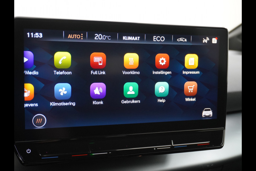 CUPRA Born 204pk 62kWh SOH 94%  Apple Carplay Android Auto Adap.Cruise Navi Ecc Camera ParkAssist Pdc-a+v Business Stuurverwarming Lmv 18" Keyless Privacy Glas Led DAB Origineel Nederlandse Auto € 43.000 nieuw! 3 fase laden 11kwh thuis!