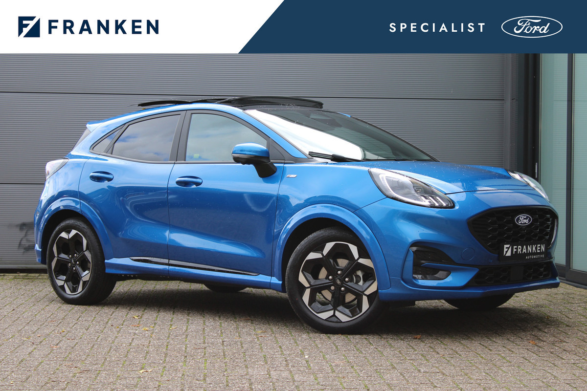 Ford Puma 1.0 EcoBoost Hybrid ST-Line X | Panoramadak | Trekhaak | BLIS | Carplay | Camera | Adaptieve cruise Ford Puma 1.0 EcoBoost Hybrid ST-Line X | Panoramadak | Trekhaak | BLIS | Carplay | Camera | Adaptieve cruise