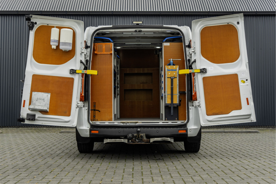 Ford Transit Custom 2.0-TDCI | L2H1 | LED | Inrichting | Omvormer | Cruise | Airco | PDC | Euro 6