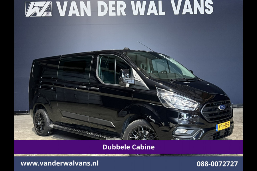 Ford Transit Custom 2.0 TDCI 130pk L2H1 Dubbele Cabine Euro6 Airco | 5-Zits | Camera | 2x zijdeur | Apple Carplay Cruisecontrol, LED, LM velgen, Stoelverwarming, Verwarmde voorruit, Parkeersensoren, Sidebars, 2800kg trekvermogen Ford Transit Custom 2.0 TDCI 130pk L2H1 Dubbele Cabine Euro6 Airco | 5-Zits | Camera | 2x zijdeur | Apple Carplay Cruisecontrol, LED, LM velgen, Stoelverwarming, Verwarmde voorruit, Parkeersensoren, Sidebars, 2800kg trekvermogen
