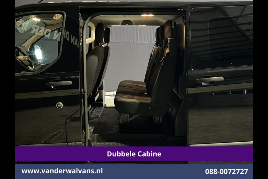 Ford Transit Custom 2.0 TDCI 130pk L2H1 Dubbele Cabine Euro6 Airco | 5-Zits | Camera | 2x zijdeur | Apple Carplay Cruisecontrol, LED, LM velgen, Stoelverwarming, Verwarmde voorruit, Parkeersensoren, Sidebars, 2800kg trekvermogen Ford Transit Custom 2.0 TDCI 130pk L2H1 Dubbele Cabine Euro6 Airco | 5-Zits | Camera | 2x zijdeur | Apple Carplay Cruisecontrol, LED, LM velgen, Stoelverwarming, Verwarmde voorruit, Parkeersensoren, Sidebars, 2800kg trekvermogen