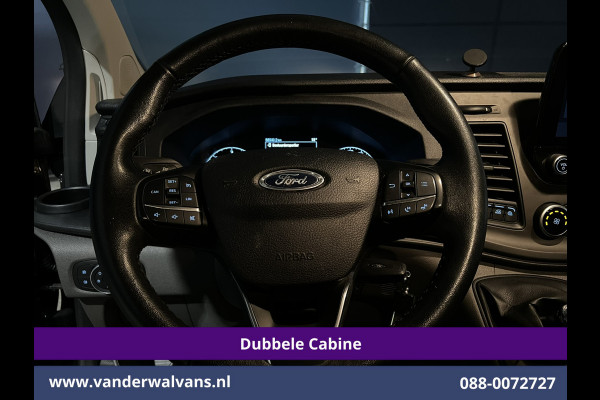 Ford Transit Custom 2.0 TDCI 130pk L2H1 Dubbele Cabine Euro6 Airco | 5-Zits | Camera | 2x zijdeur | Apple Carplay Cruisecontrol, LED, LM velgen, Stoelverwarming, Verwarmde voorruit, Parkeersensoren, Sidebars, 2800kg trekvermogen Ford Transit Custom 2.0 TDCI 130pk L2H1 Dubbele Cabine Euro6 Airco | 5-Zits | Camera | 2x zijdeur | Apple Carplay Cruisecontrol, LED, LM velgen, Stoelverwarming, Verwarmde voorruit, Parkeersensoren, Sidebars, 2800kg trekvermogen