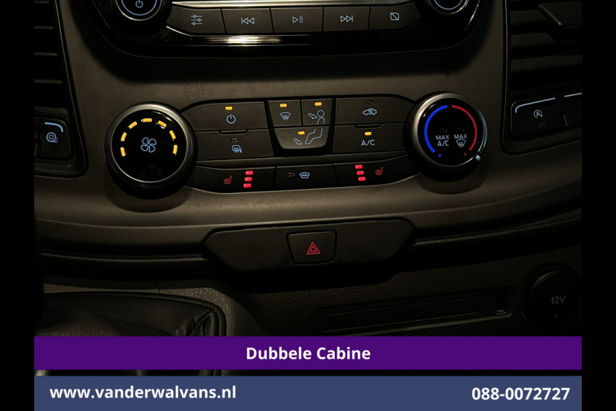 Ford Transit Custom 2.0 TDCI 130pk L2H1 Dubbele Cabine Euro6 Airco | 5-Zits | Camera | 2x zijdeur | Apple Carplay Cruisecontrol, LED, LM velgen, Stoelverwarming, Verwarmde voorruit, Parkeersensoren, Sidebars, 2800kg trekvermogen Ford Transit Custom 2.0 TDCI 130pk L2H1 Dubbele Cabine Euro6 Airco | 5-Zits | Camera | 2x zijdeur | Apple Carplay Cruisecontrol, LED, LM velgen, Stoelverwarming, Verwarmde voorruit, Parkeersensoren, Sidebars, 2800kg trekvermogen
