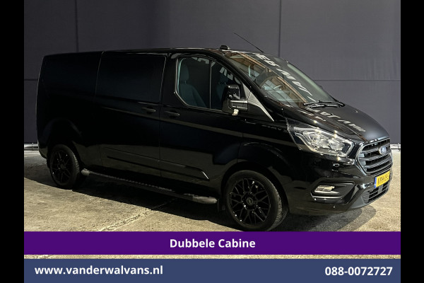 Ford Transit Custom 2.0 TDCI 130pk L2H1 Dubbele Cabine Euro6 Airco | 5-Zits | Camera | 2x zijdeur | Apple Carplay Cruisecontrol, LED, LM velgen, Stoelverwarming, Verwarmde voorruit, Parkeersensoren, Sidebars, 2800kg trekvermogen Ford Transit Custom 2.0 TDCI 130pk L2H1 Dubbele Cabine Euro6 Airco | 5-Zits | Camera | 2x zijdeur | Apple Carplay Cruisecontrol, LED, LM velgen, Stoelverwarming, Verwarmde voorruit, Parkeersensoren, Sidebars, 2800kg trekvermogen