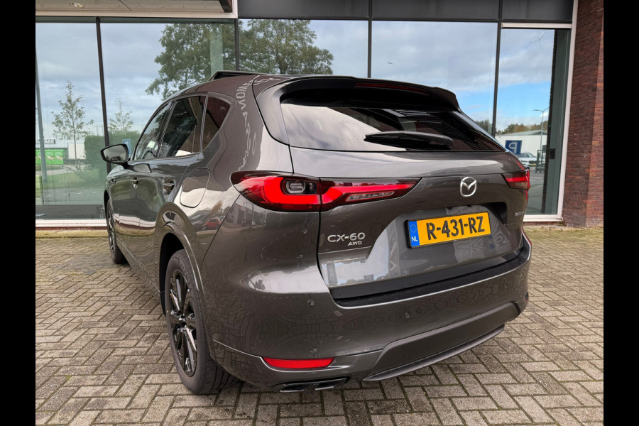 Mazda CX-60 2.5 e-SkyActiv PHEV Homura - Automaat - Pano/schuifdak - Leder - Trekhaak - Navi Mazda CX-60 2.5 e-SkyActiv PHEV Homura - Automaat - Pano/schuifdak - Leder - Trekhaak - Navi