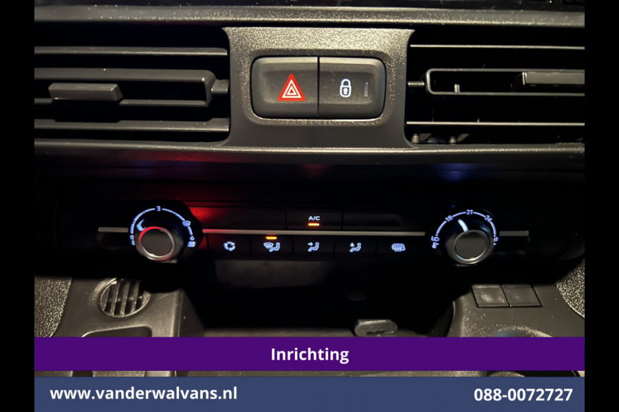 Peugeot Partner 1.5 BlueHDI 102pk L1H1 Inrichting Euro6 Airco | Camera | Apple Carplay | Trekhaak | Cruisecontrol Android Auto, Parkeersensoren Peugeot Partner 1.5 BlueHDI 102pk L1H1 Inrichting Euro6 Airco | Camera | Apple Carplay | Trekhaak | Cruisecontrol Android Auto, Parkeersensoren