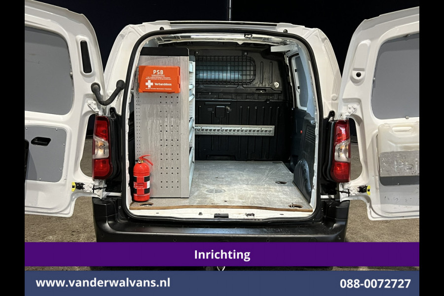 Peugeot Partner 1.5 BlueHDI 102pk L1H1 Inrichting Euro6 Airco | Camera | Apple Carplay | Trekhaak | Cruisecontrol Android Auto, Parkeersensoren Peugeot Partner 1.5 BlueHDI 102pk L1H1 Inrichting Euro6 Airco | Camera | Apple Carplay | Trekhaak | Cruisecontrol Android Auto, Parkeersensoren