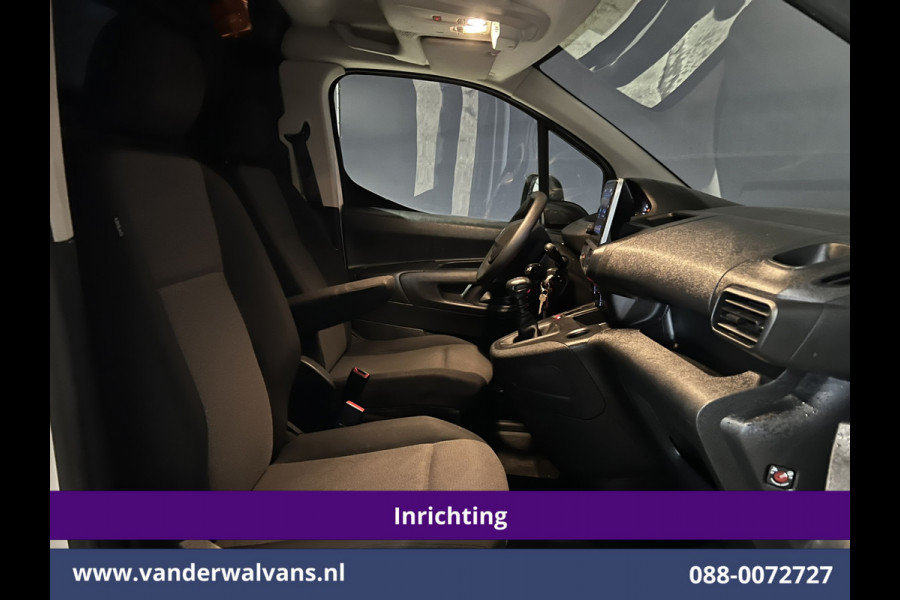 Peugeot Partner 1.5 BlueHDI 102pk L1H1 Inrichting Euro6 Airco | Camera | Apple Carplay | Trekhaak | Cruisecontrol Android Auto, Parkeersensoren Peugeot Partner 1.5 BlueHDI 102pk L1H1 Inrichting Euro6 Airco | Camera | Apple Carplay | Trekhaak | Cruisecontrol Android Auto, Parkeersensoren