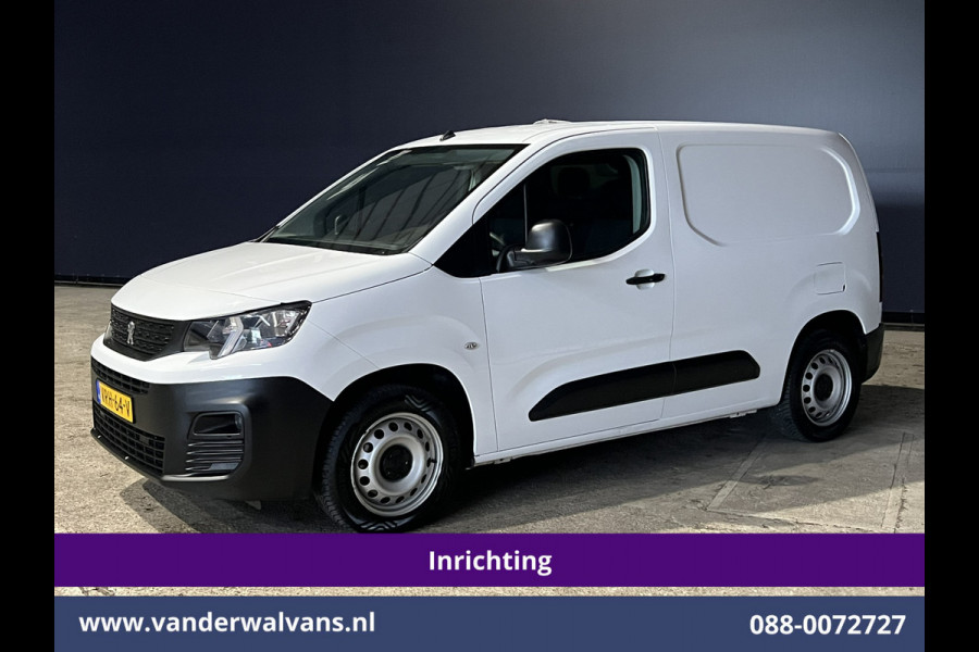 Peugeot Partner 1.5 BlueHDI 102pk L1H1 Inrichting Euro6 Airco | Camera | Apple Carplay | Trekhaak | Cruisecontrol Android Auto, Parkeersensoren Peugeot Partner 1.5 BlueHDI 102pk L1H1 Inrichting Euro6 Airco | Camera | Apple Carplay | Trekhaak | Cruisecontrol Android Auto, Parkeersensoren