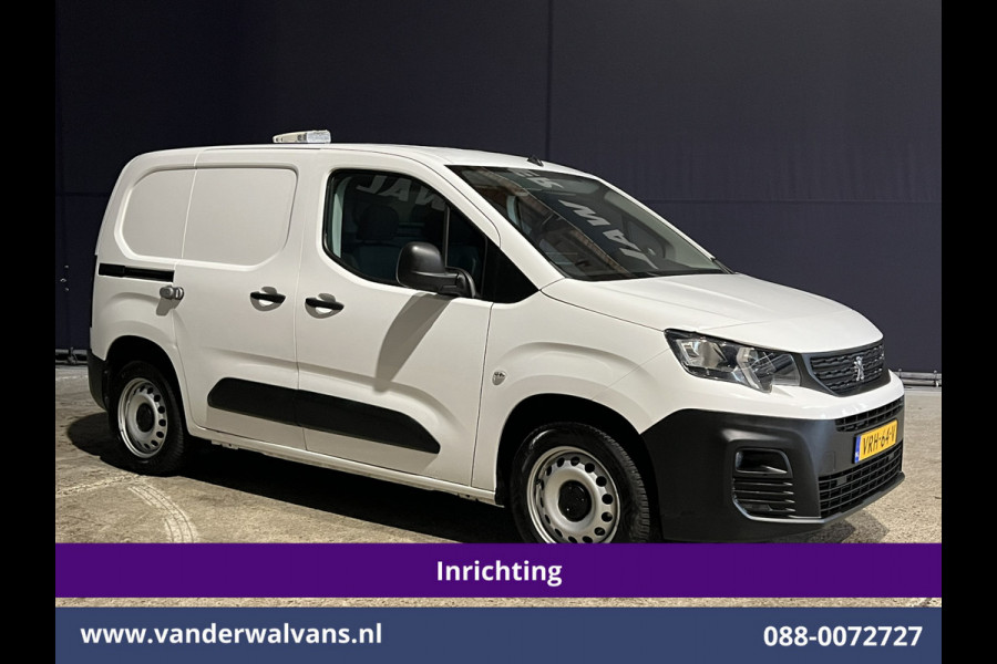 Peugeot Partner 1.5 BlueHDI 102pk L1H1 Inrichting Euro6 Airco | Camera | Apple Carplay | Trekhaak | Cruisecontrol Android Auto, Parkeersensoren Peugeot Partner 1.5 BlueHDI 102pk L1H1 Inrichting Euro6 Airco | Camera | Apple Carplay | Trekhaak | Cruisecontrol Android Auto, Parkeersensoren