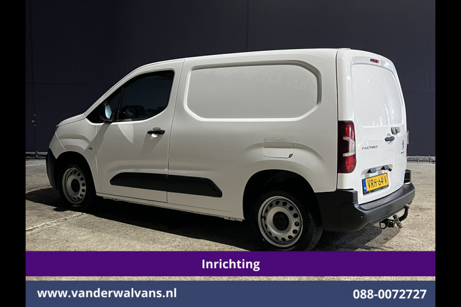 Peugeot Partner 1.5 BlueHDI 102pk L1H1 Inrichting Euro6 Airco | Camera | Apple Carplay | Trekhaak | Cruisecontrol Android Auto, Parkeersensoren Peugeot Partner 1.5 BlueHDI 102pk L1H1 Inrichting Euro6 Airco | Camera | Apple Carplay | Trekhaak | Cruisecontrol Android Auto, Parkeersensoren