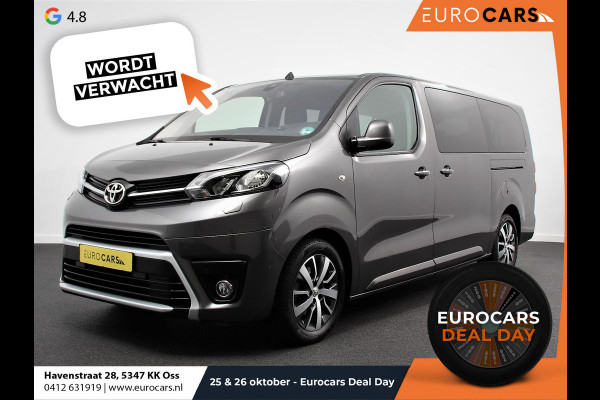 Toyota PROACE Electric Shuttle Long Extra Range Cool 75 kWh Prijs incl. btw/bpm | Navigatie | Apple Carplay/Android Auto | Parkeersensoren | Cruise Control | Lichtmetalen velgen | Getinte ramen | Airco