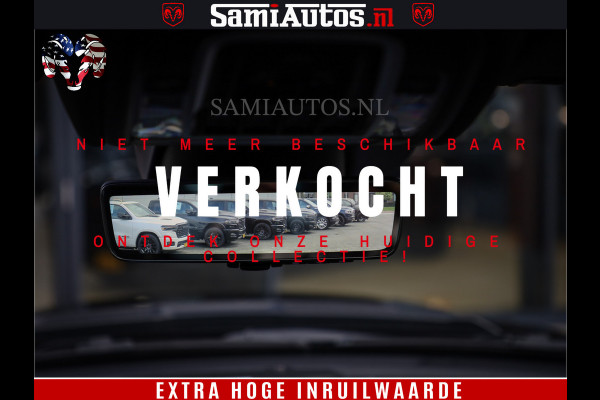 Dodge Ram 1500 LIMITED | 5.7 V8 4X4 | HUD | LUCHTVERING | 360CAM | HUD | DIGI CLUSTER | BINNENSPIEGEL CAMERA | CREWCAB | PANORAMA | AUTO TREEPLANK | ADAPTIVE CRUISE | LPG RAM VOL | BLACK ON BLACK