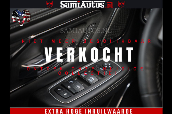 Dodge Ram 1500 LIMITED | 5.7 V8 4X4 | HUD | LUCHTVERING | 360CAM | HUD | DIGI CLUSTER | BINNENSPIEGEL CAMERA | CREWCAB | PANORAMA | AUTO TREEPLANK | ADAPTIVE CRUISE | LPG RAM VOL | BLACK ON BLACK