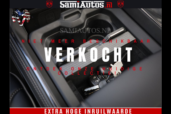 Dodge Ram 1500 LIMITED | 5.7 V8 4X4 | HUD | LUCHTVERING | 360CAM | HUD | DIGI CLUSTER | BINNENSPIEGEL CAMERA | CREWCAB | PANORAMA | AUTO TREEPLANK | ADAPTIVE CRUISE | LPG RAM VOL | BLACK ON BLACK