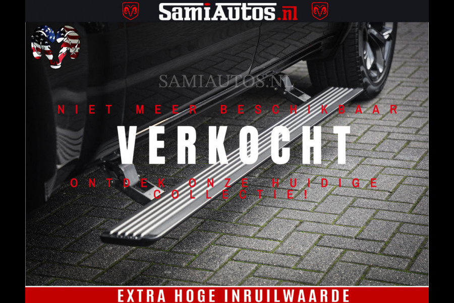 Dodge Ram 1500 LIMITED | 5.7 V8 4X4 | HUD | LUCHTVERING | 360CAM | HUD | DIGI CLUSTER | BINNENSPIEGEL CAMERA | CREWCAB | PANORAMA | AUTO TREEPLANK | ADAPTIVE CRUISE | LPG RAM VOL | BLACK ON BLACK