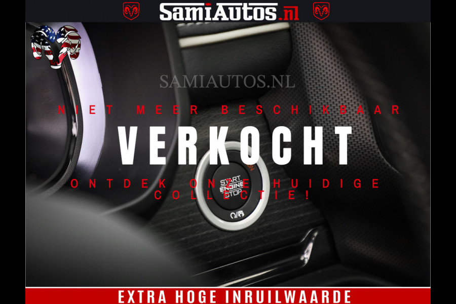 Dodge Ram 1500 LIMITED | 5.7 V8 4X4 | HUD | LUCHTVERING | 360CAM | HUD | DIGI CLUSTER | BINNENSPIEGEL CAMERA | CREWCAB | PANORAMA | AUTO TREEPLANK | ADAPTIVE CRUISE | LPG RAM VOL | BLACK ON BLACK