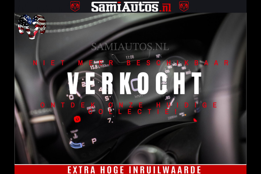 Dodge Ram 1500 LIMITED | 5.7 V8 4X4 | HUD | LUCHTVERING | 360CAM | HUD | DIGI CLUSTER | BINNENSPIEGEL CAMERA | CREWCAB | PANORAMA | AUTO TREEPLANK | ADAPTIVE CRUISE | LPG RAM VOL | BLACK ON BLACK