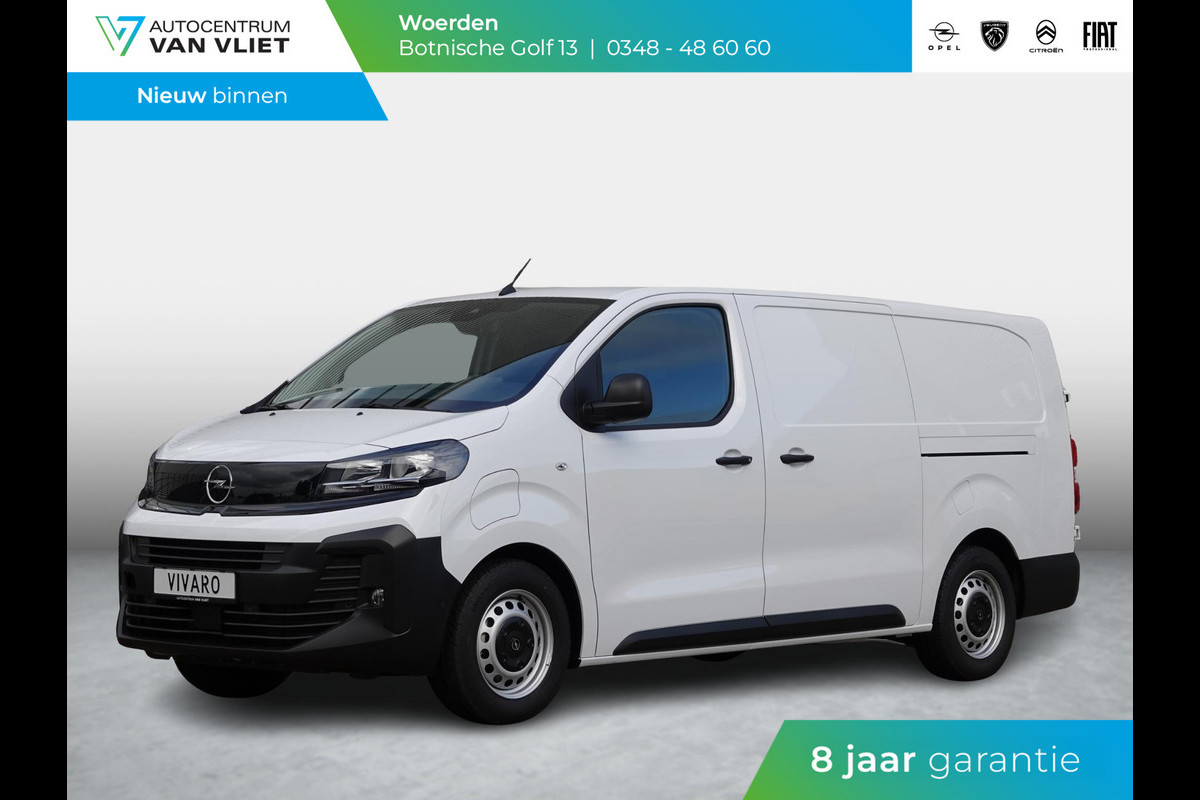 Opel Vivaro Electric L3 75 kWh | 2x schuifdeur | 8 jaar garantie | Dynamic NAV pakket | Apple Carplay | rondom zicht camera's | dodehoek detectie | parkeersensoren voor & achter | Comfort scheidingswand | rijklaarprijs Opel Vivaro Electric L3 75 kWh | 2x schuifdeur | 8 jaar garantie | Dynamic NAV pakket | Apple Carplay | rondom zicht camera's | dodehoek detectie | parkeersensoren voor & achter | Comfort scheidingswand | rijklaarprijs