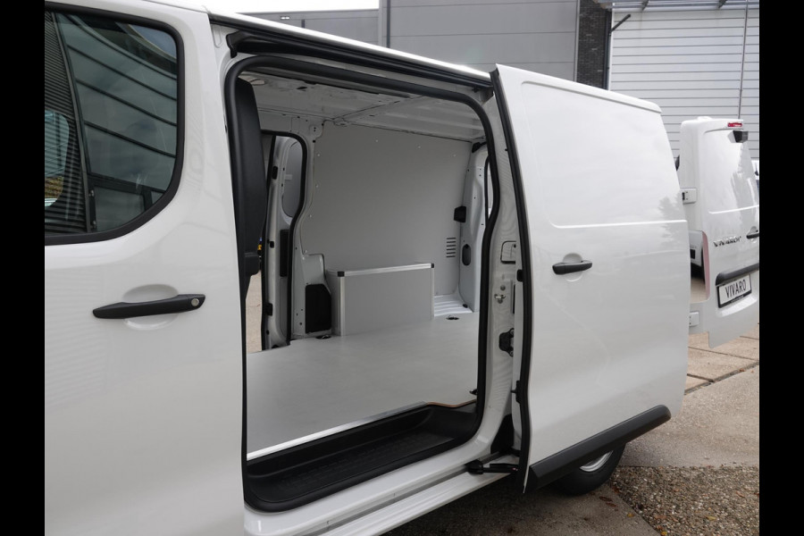 Opel Vivaro Electric L3 75 kWh | 2x schuifdeur | tot 8 jaar garantie | Dynamic NAV pakket | Apple Carplay | rondom zicht camera's | dodehoek detectie | parkeersensoren voor & achter | Comfort scheidingswand | rijklaarprijs