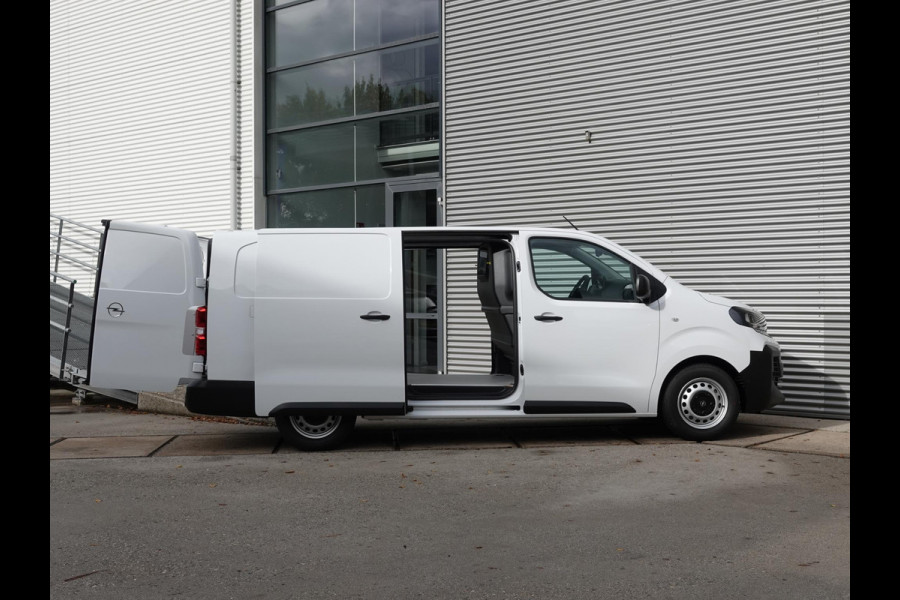 Opel Vivaro Electric L3 75 kWh | 2x schuifdeur | tot 8 jaar garantie | Dynamic NAV pakket | Apple Carplay | rondom zicht camera's | dodehoek detectie | parkeersensoren voor & achter | Comfort scheidingswand | rijklaarprijs