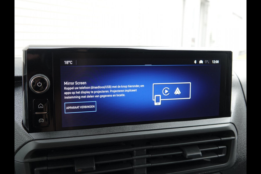 Opel Vivaro Electric L3 75 kWh | 2x schuifdeur | tot 8 jaar garantie | Dynamic NAV pakket | Apple Carplay | rondom zicht camera's | dodehoek detectie | parkeersensoren voor & achter | Comfort scheidingswand | rijklaarprijs