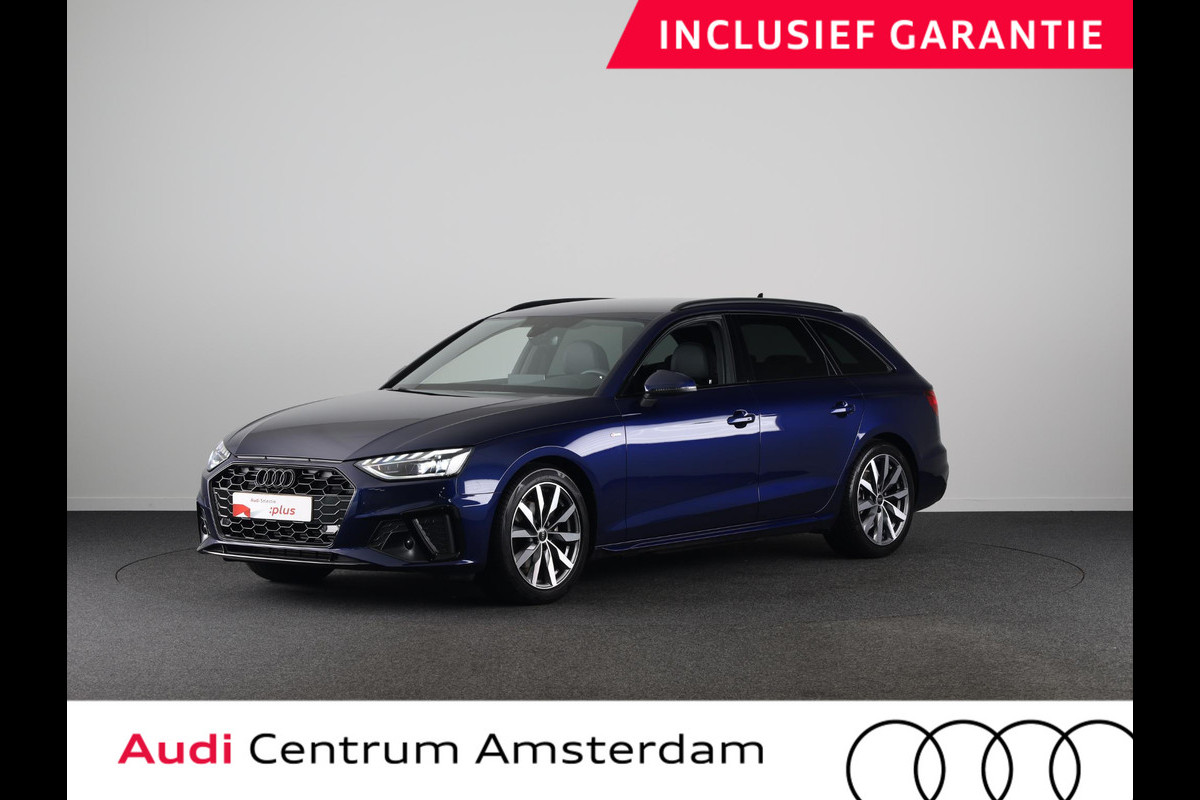 Audi A4 Avant 35 TFSI S edition Competition 150 pk S-tronic | Private lease vanaf € 751,- per maand | Verlengde garantie | Navigatie | Parkeersensoren | Stoelverwarming | S-Line | Audi A4 Avant 35 TFSI S edition Competition 150 pk S-tronic | Private lease vanaf € 751,- per maand | Verlengde garantie | Navigatie | Parkeersensoren | Stoelverwarming | S-Line |