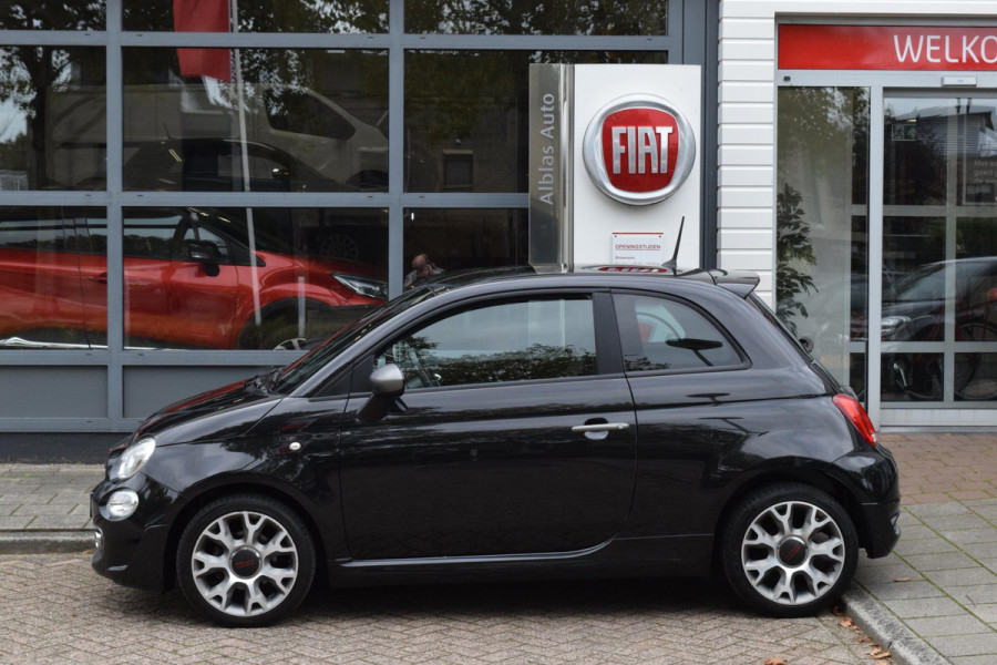 Fiat 500 80pk Turbo Sport|16"|PDC|Cruise|Lage km.
