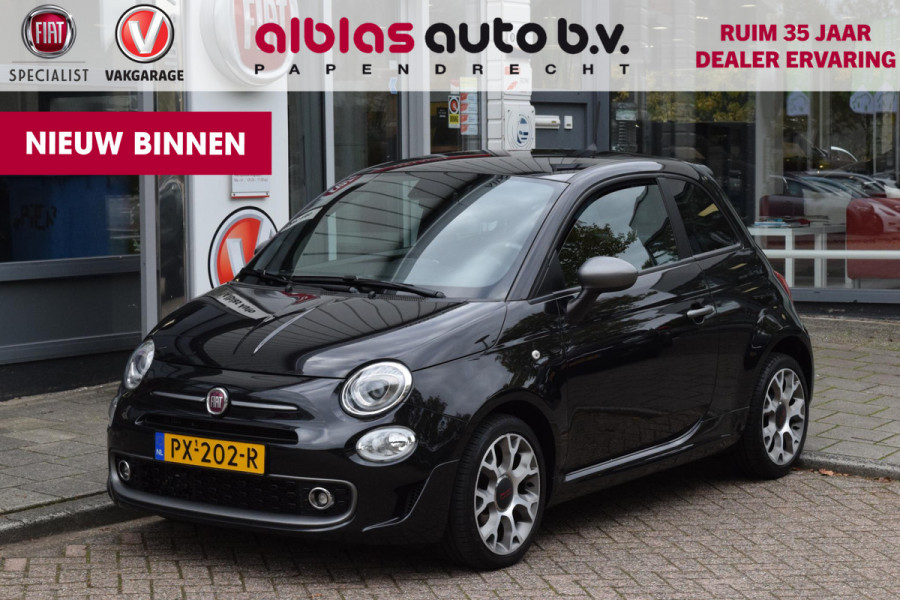 Fiat 500 80pk Turbo Sport|16"|PDC|Cruise|Lage km.