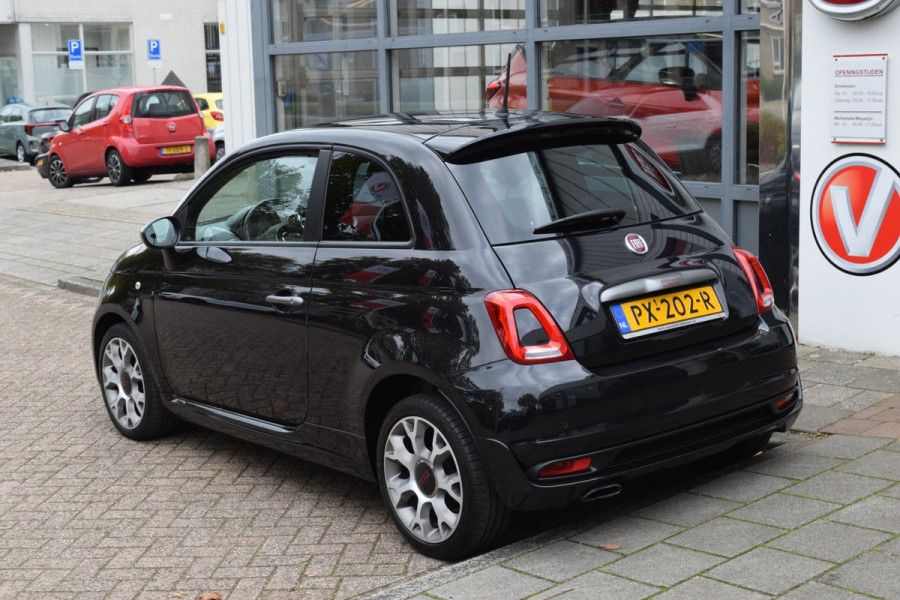 Fiat 500 80pk Turbo Sport|16"|PDC|Cruise|Lage km.