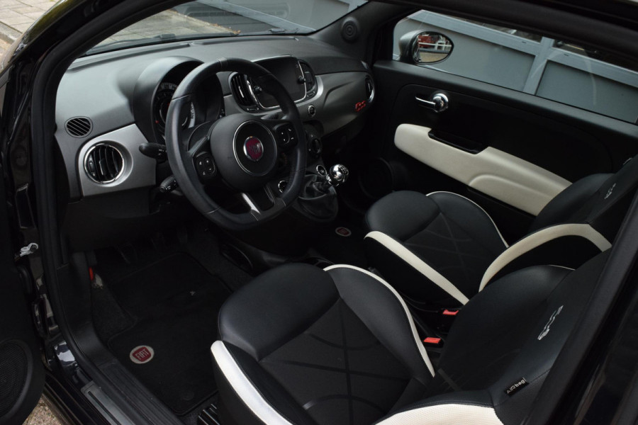 Fiat 500 80pk Turbo Sport|16"|PDC|Cruise|Lage km.
