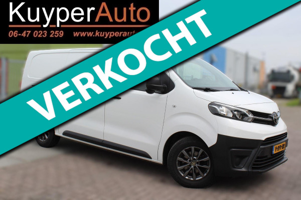 Toyota ProAce Worker 2.0 D-4D Cool Comfort Long EMISSIE 6 1E EIGENAAR NW APK AIRCO CRUISE DEALER ONDERHOUDEN
