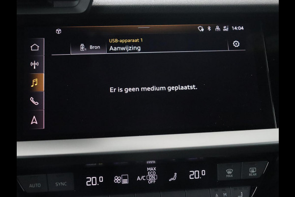 Audi A3 Sportback 40 TFSI e Edition | Leder | Carplay | Navigatie | Stoelverwarming | Cruise Control Adaptief | LMV 16 |
