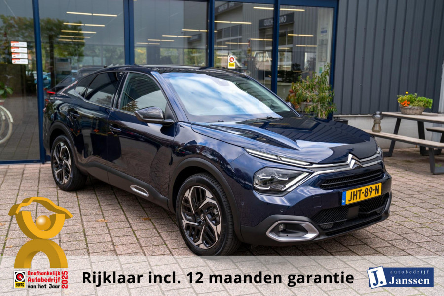 Citroën C4 X 1.2 Puretech Max|Prijs rijklaar incl. 12 mnd garantie| Carplay Scuif/kanteldak Head-up display Camer PDC LMV NAV